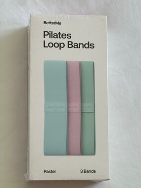 BetterMe Pilates Loop Bands - Pastel Set